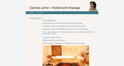 Desktop Screenshot of medizinische-massage-in-buch.com